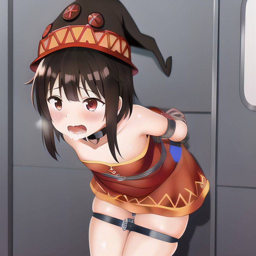 サンプル画像3:スライムに襲われる魔法使いの女の子(もふもふ) [d_245586]