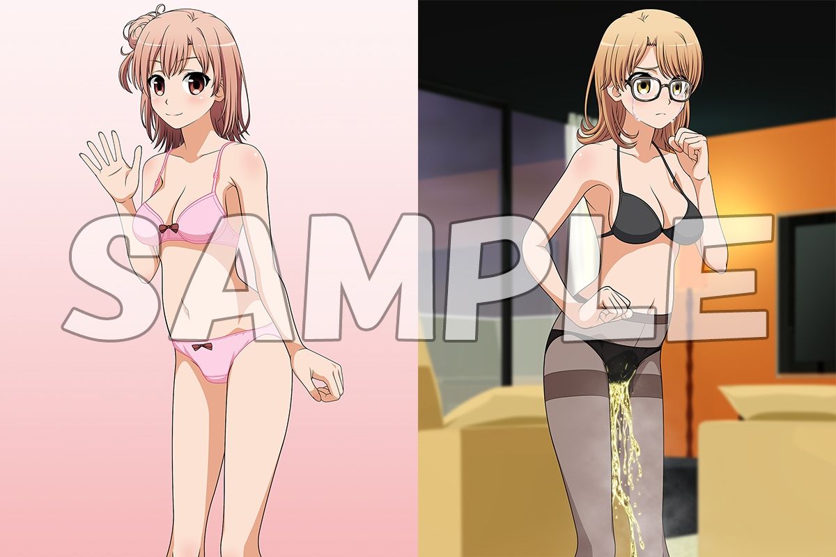 サンプル画像2:着せ替えおしっこ人形 -誤認青春恋愛対象同級生対後輩女子編-(牡丹桜) [d_245601]