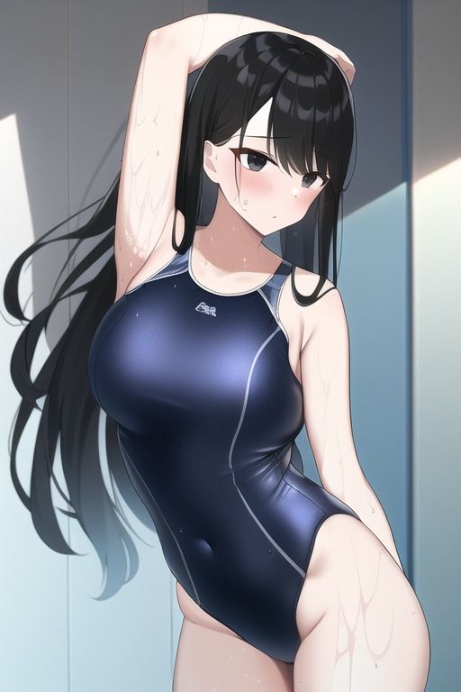 サンプル画像3:えっちな巨乳スク水JKに誘惑されて…［30枚以上］(らみー) [d_245641]