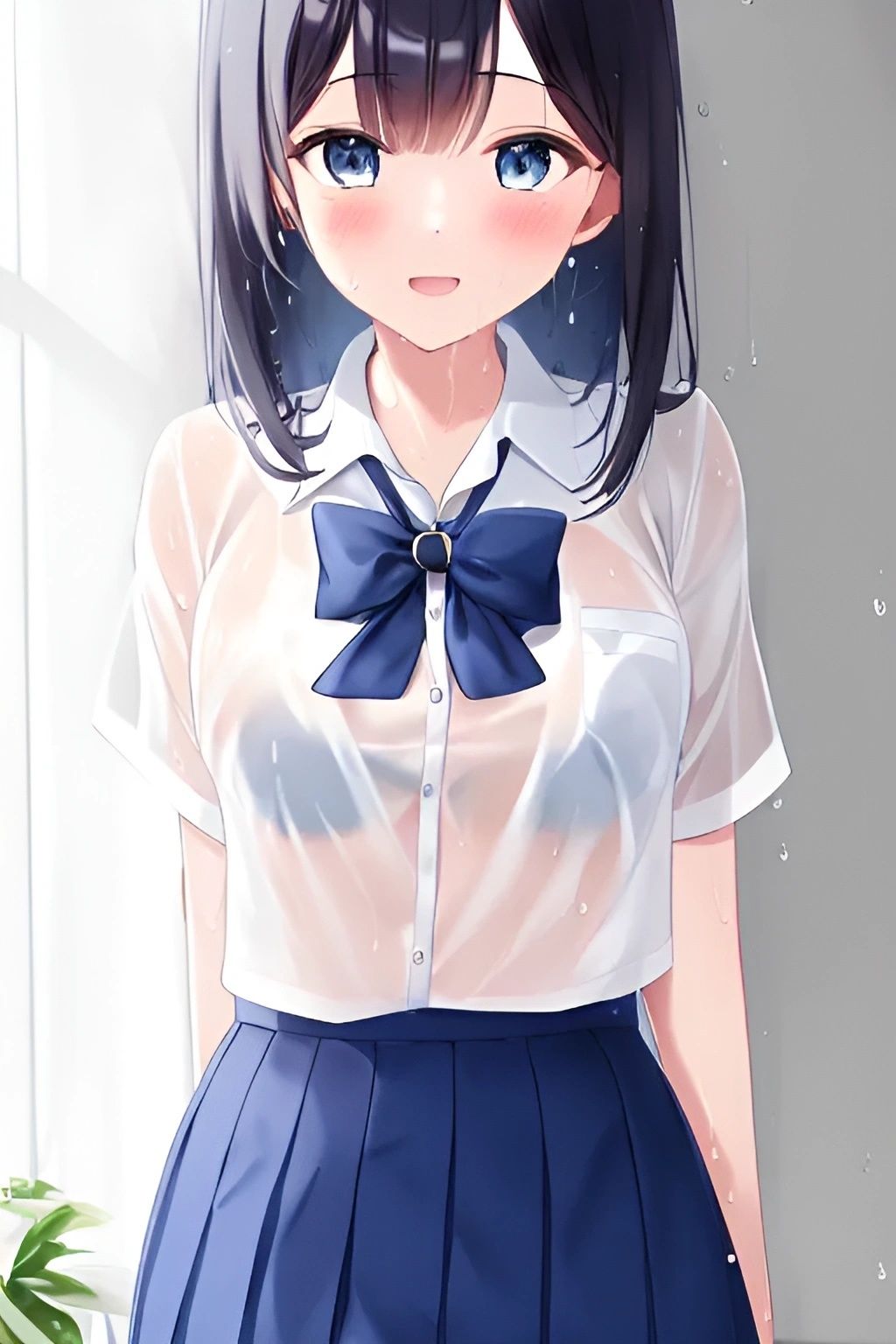 サンプル画像1:AI濡れ透けCG集(砂山) [d_245663]