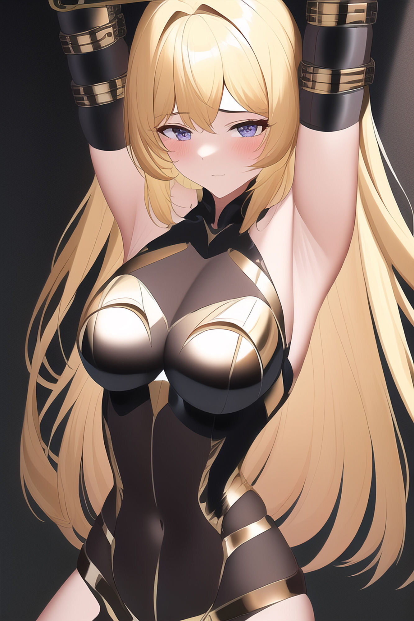 サンプル画像1:拘束少女 〜金髪ロング編〜(晩餐ニート) [d_245688]