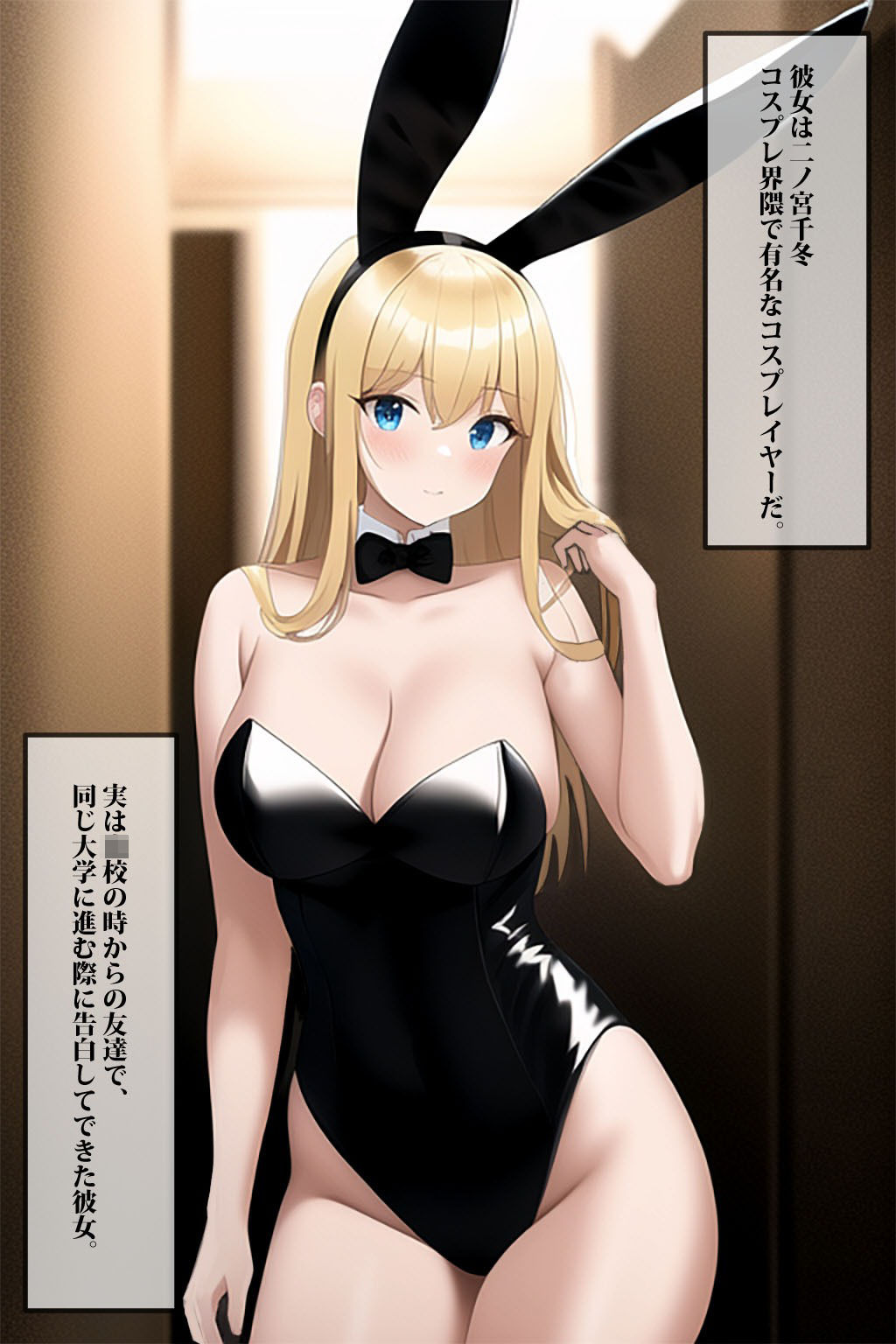 サンプル画像1:コスプレイヤー彼女とのHな罰ゲーム(まぐまハウス) [d_245742]