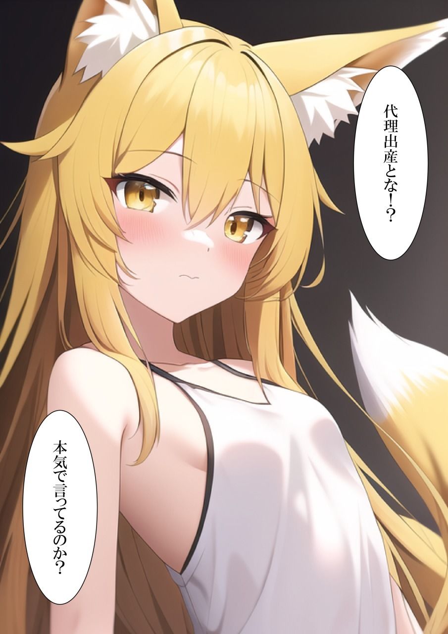 サンプル画像3:小さなキツネのママに代理出産をお願いする(ねずみのバンキング) [d_245745]