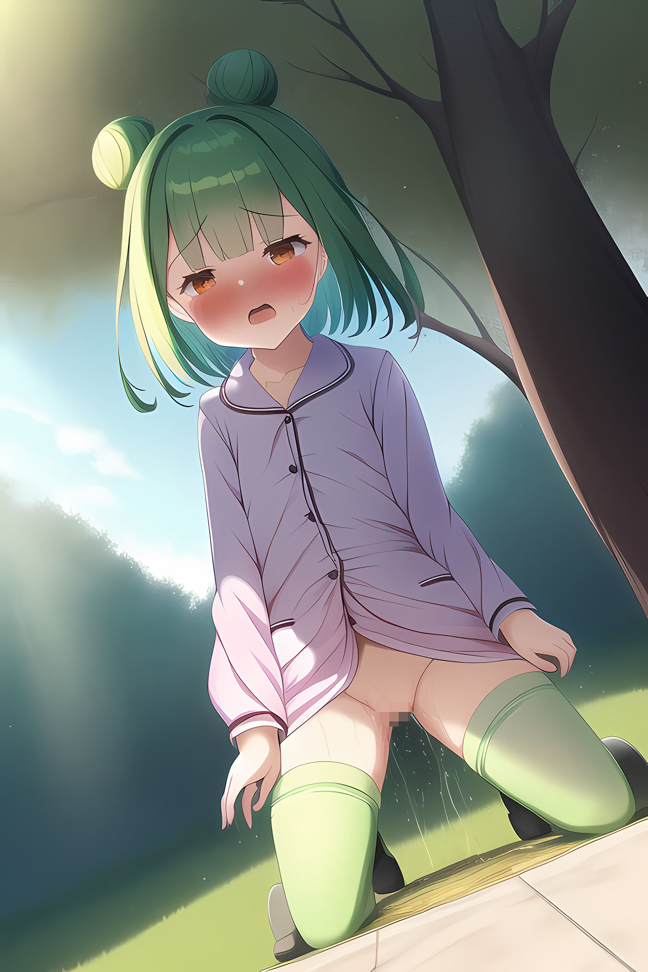 サンプル画像3:ネクロマンサー娘放尿CG集part2(AIで遊ぼ) [d_245808]