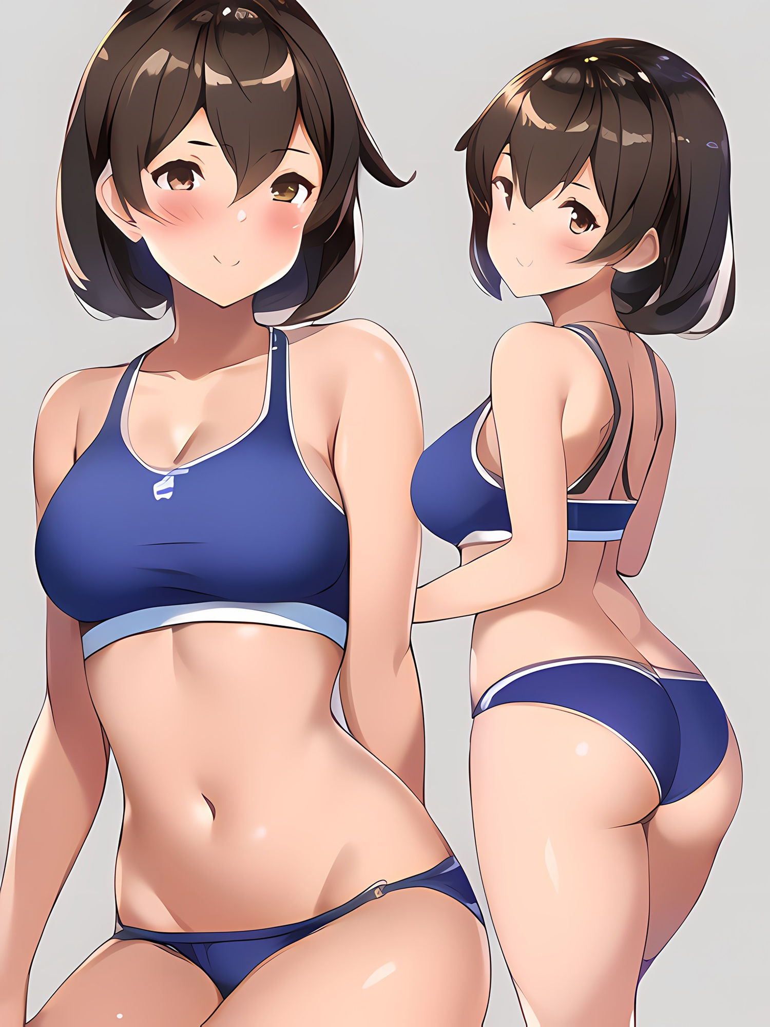 サンプル画像2:褐色スポーツ娘との海岸デートCG集(鳥刺しウェルダン) [d_245832]