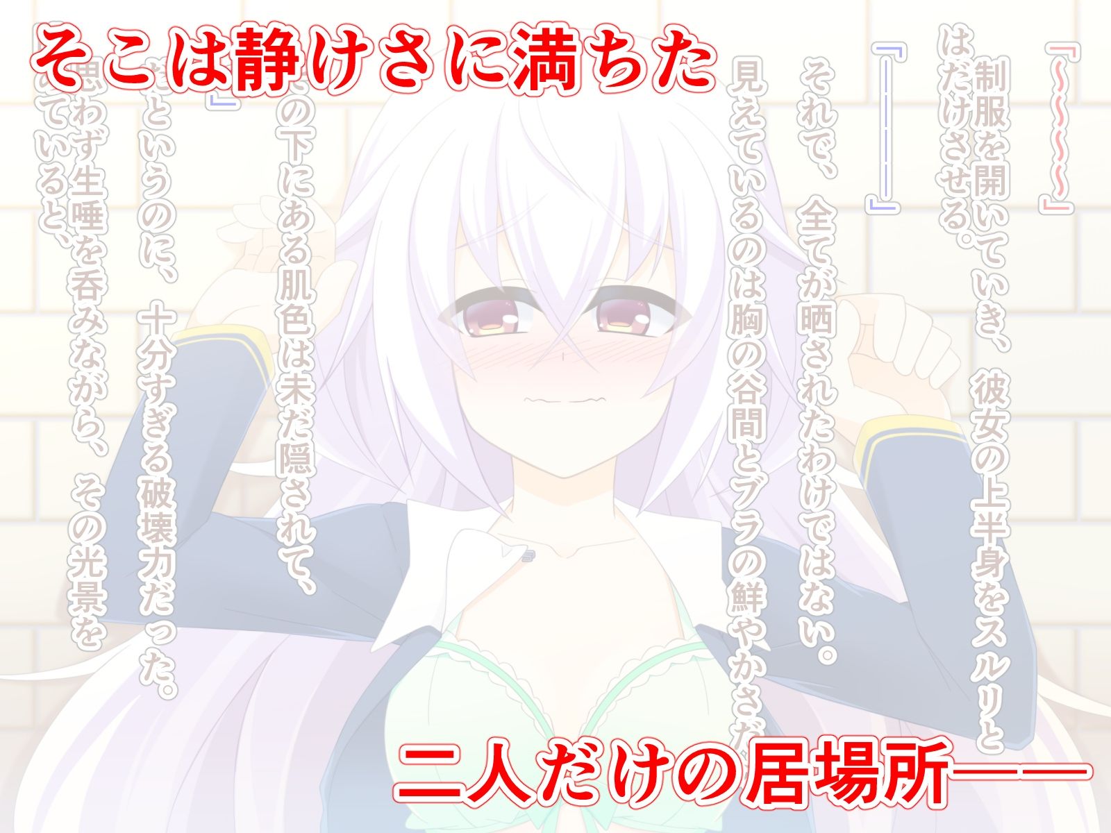 サンプル画像1:静寂を好む二人は、しかして淫らに静寂を壊す。(Q地Ten地) [d_245836]