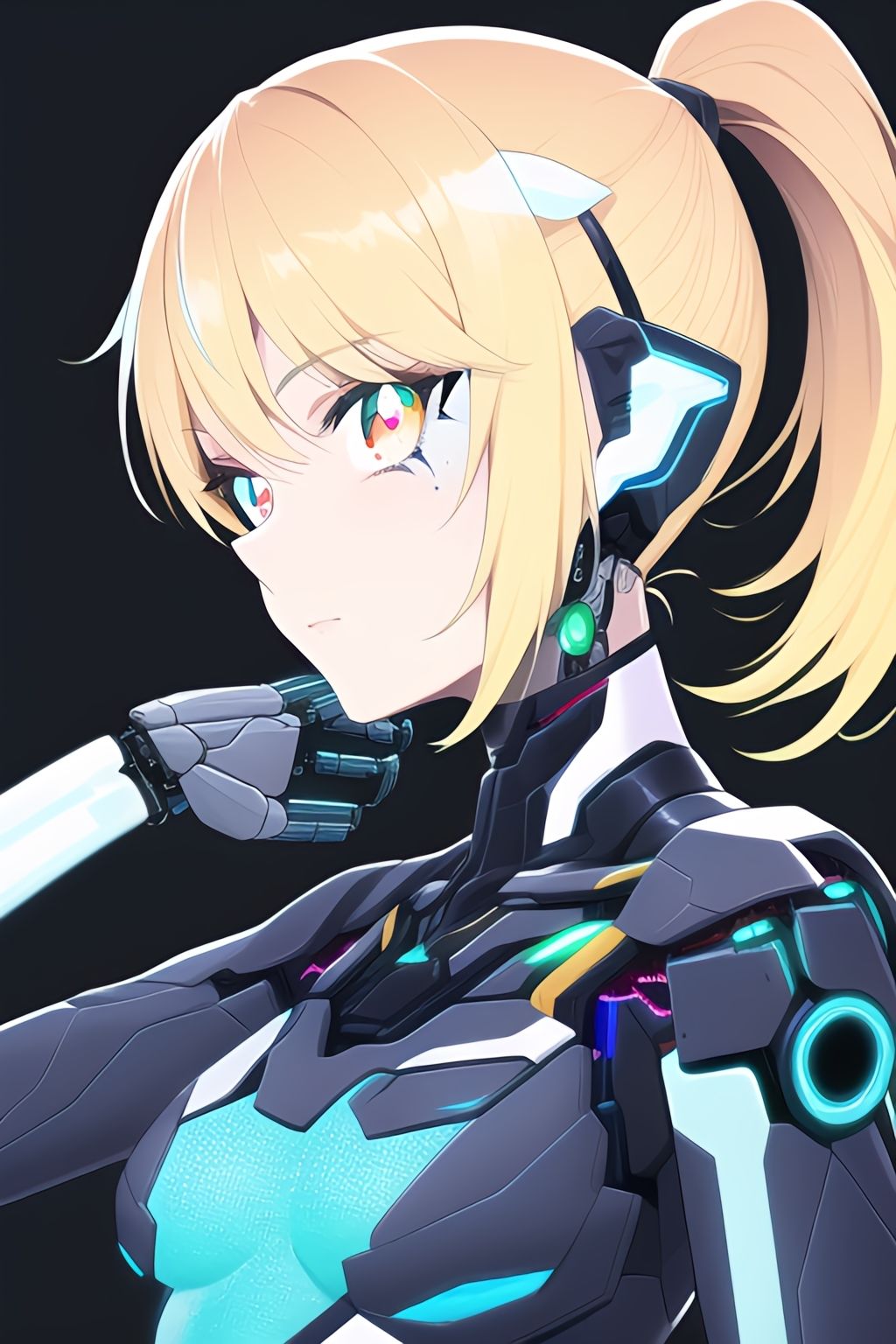 サンプル画像4:メカ娘CG集 金髪バージョン(CGLB) [d_245837]