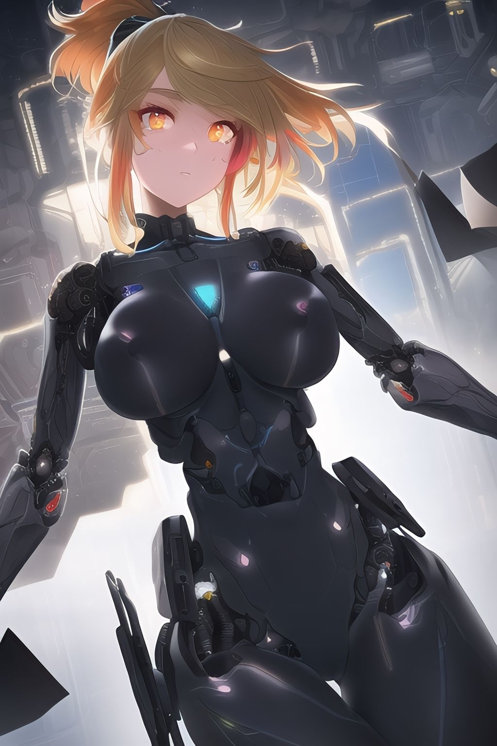 サンプル画像6:メカ娘CG集 金髪バージョン(CGLB) [d_245837]