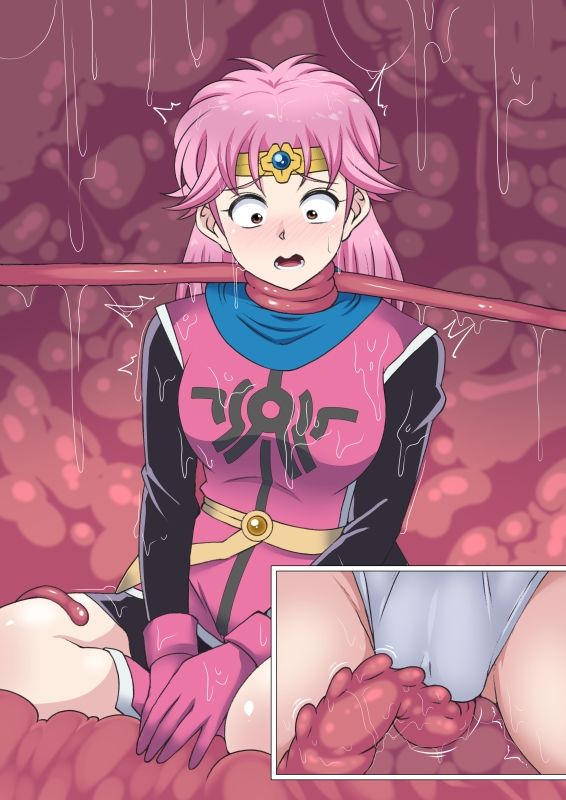 サンプル画像2:魔物に捕食された女武道家(デジタルワイフProject) [d_245894]