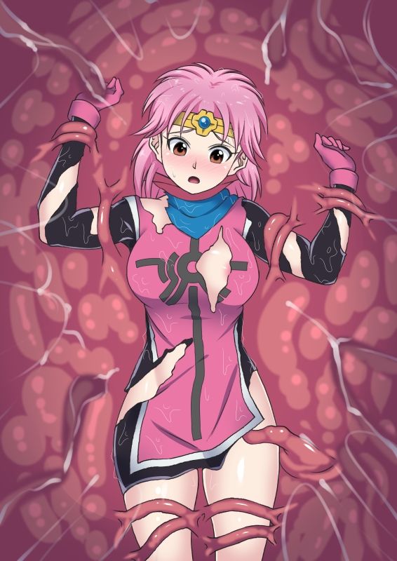 サンプル画像3:魔物に捕食された女武道家(デジタルワイフProject) [d_245894]