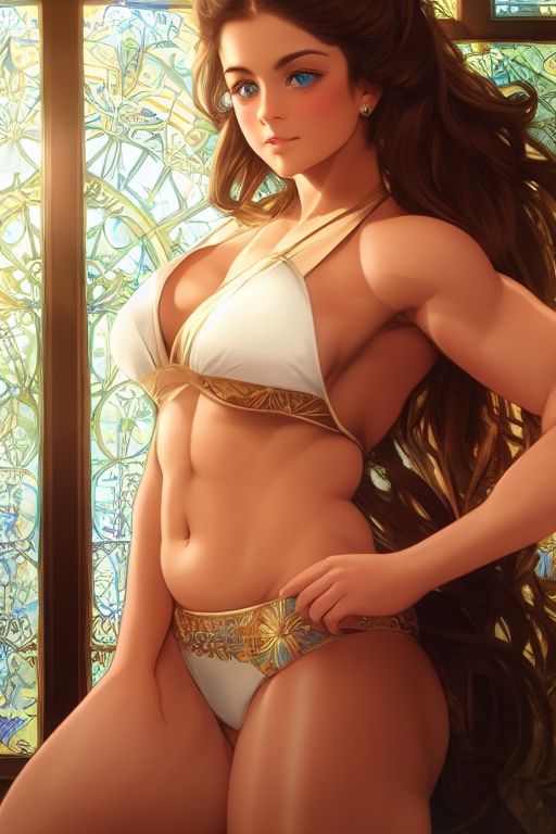 サンプル画像4:超麗美装〜Muscle Beauty Ladies(HOLY THUNDERFORCE) [d_245918]