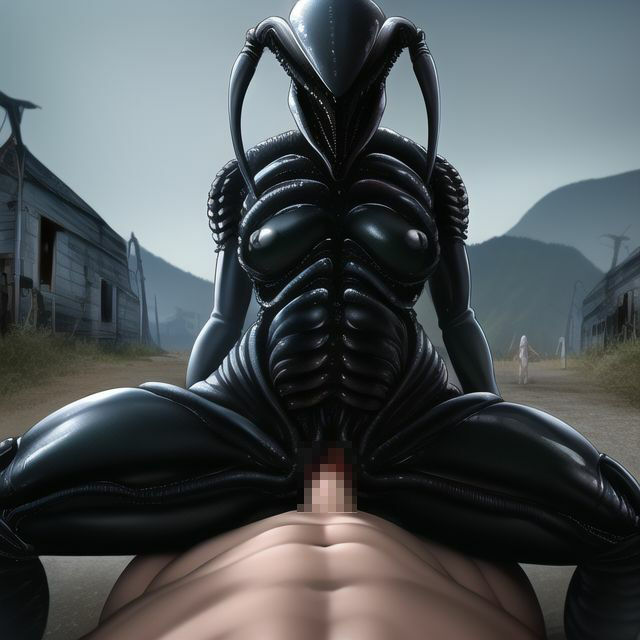 サンプル画像3:滅んだ世界で異形の雌と繁殖子作りするCG集(シスターじぇろうむ) [d_246113]