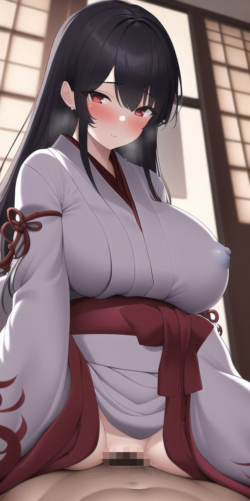 サンプル画像1:神社の巫女さんとエッチCG集(かにチャーハン) [d_246126]