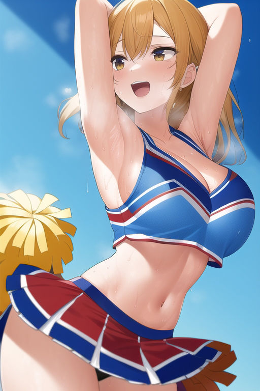 サンプル画像1:腋娘〜チアリーダー編〜(あ〜む☆ぴっつ) [d_246149]