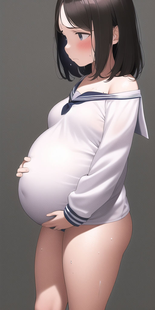 サンプル画像3:ボテ腹女子その1(新井愛) [d_246242]