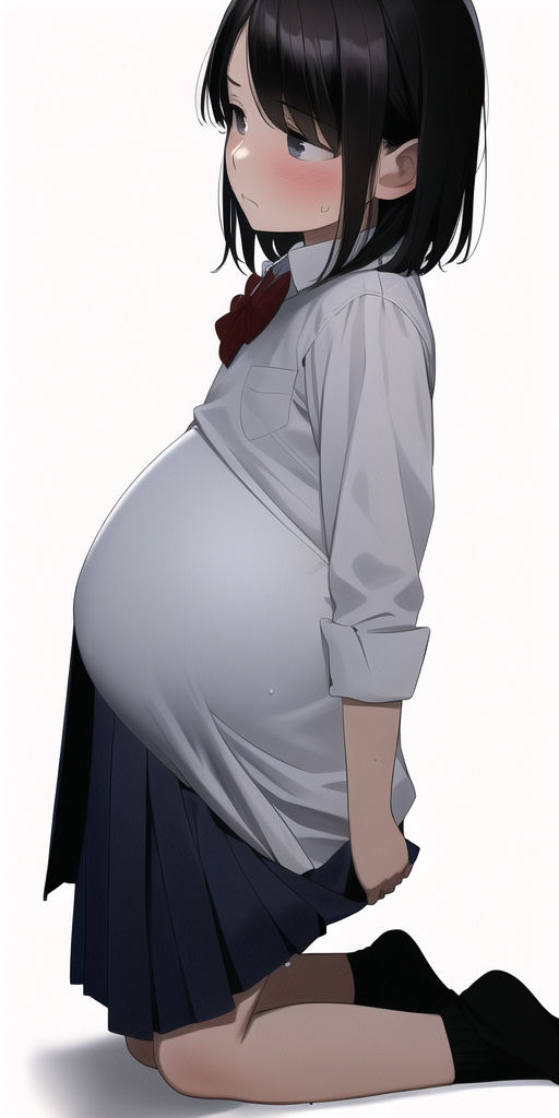 サンプル画像5:ボテ腹女子その1(新井愛) [d_246242]