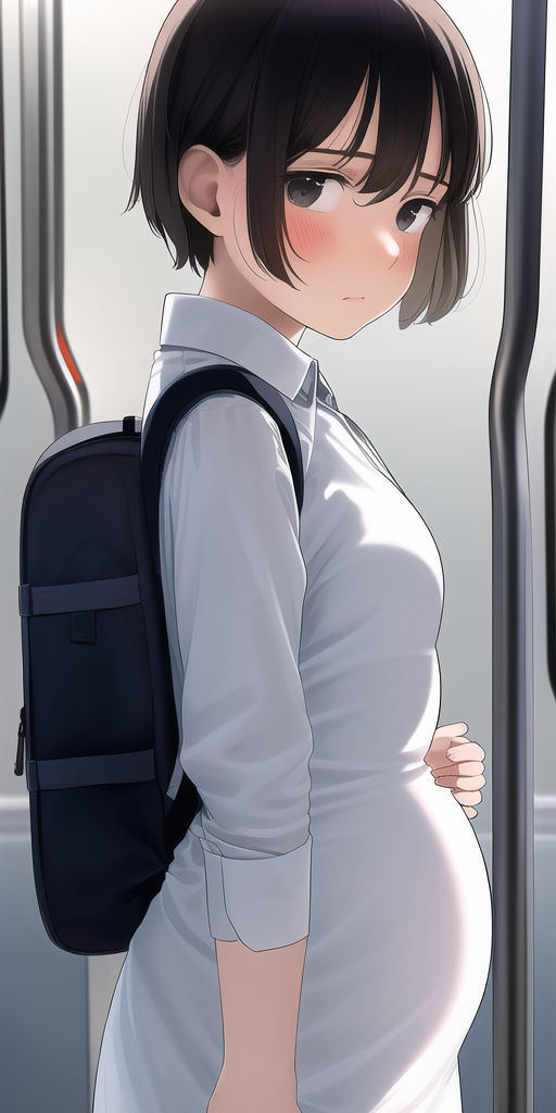 サンプル画像3:ボテ腹女子その2(新井愛) [d_246267]