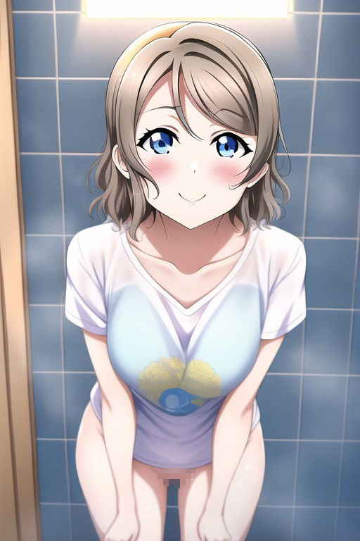 サンプル画像5:ラ○ライブ！サンシャイン！！CG集 渡○曜（魔女コス、シャツ） R-18あり(メンダコ) [d_246309]