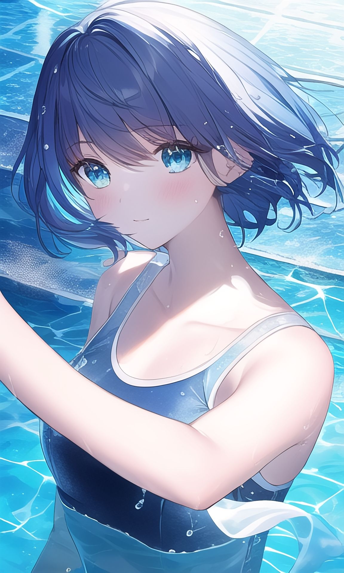 サンプル画像1:スク水女の子つめあわせ(あいと君と。) [d_246344]