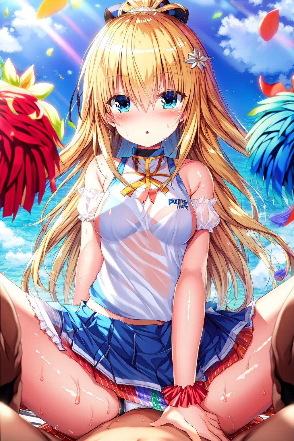 サンプル画像5:チア部でヤリまくり！(dokodokodon) [d_246421]