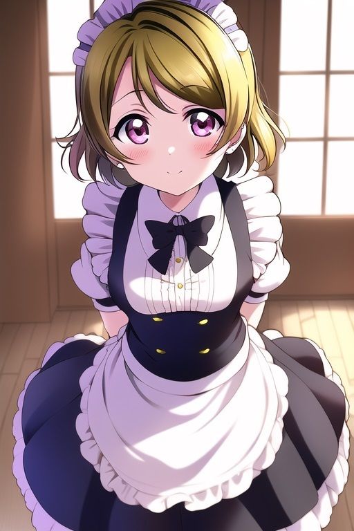 サンプル画像5:ラ○ライブ！CG集 小〇花陽（メイド） R-18あり(メンダコ) [d_246461]