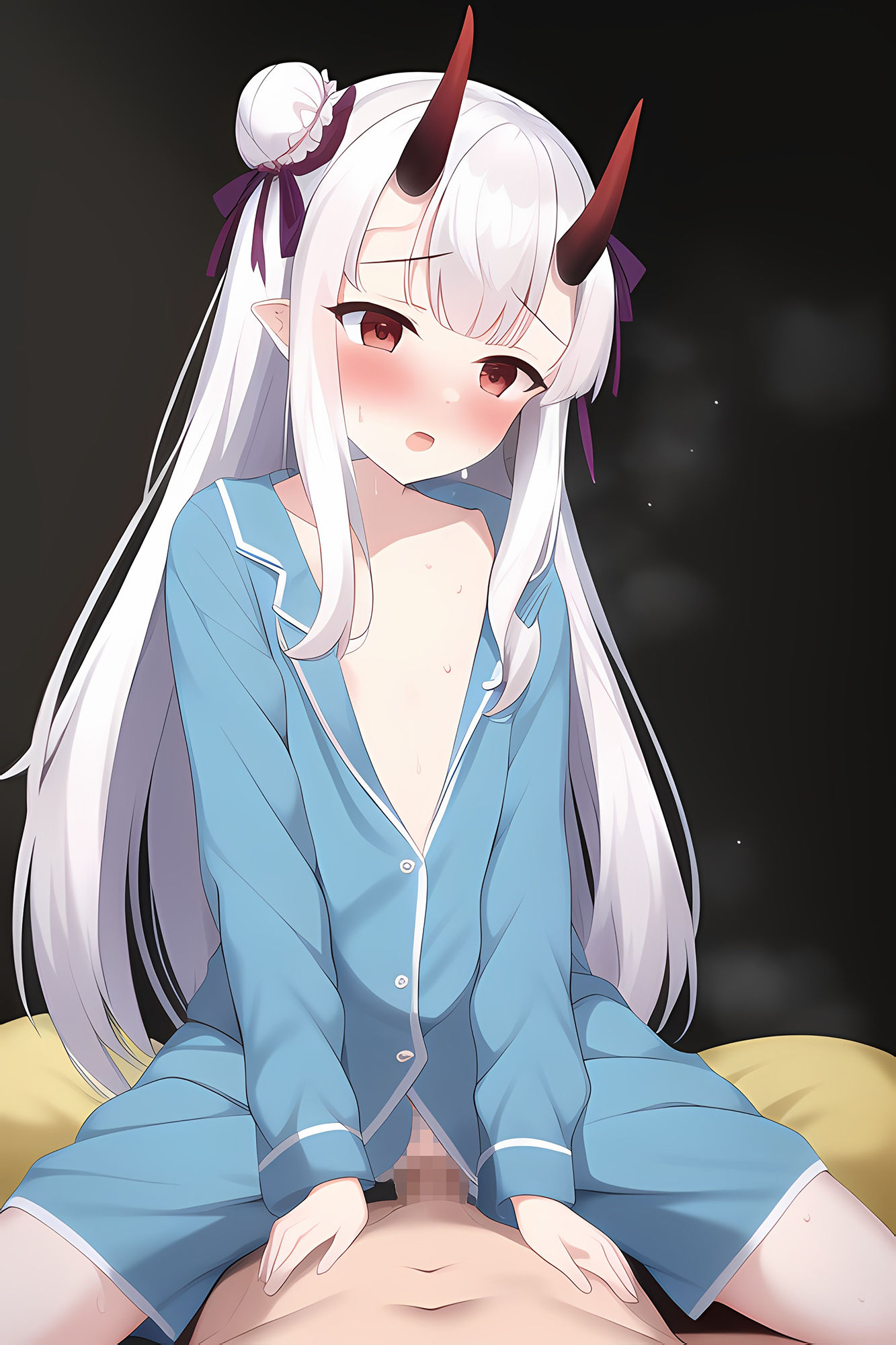 サンプル画像5:鬼娘着衣セックスCG集(AIで遊ぼ) [d_246465]