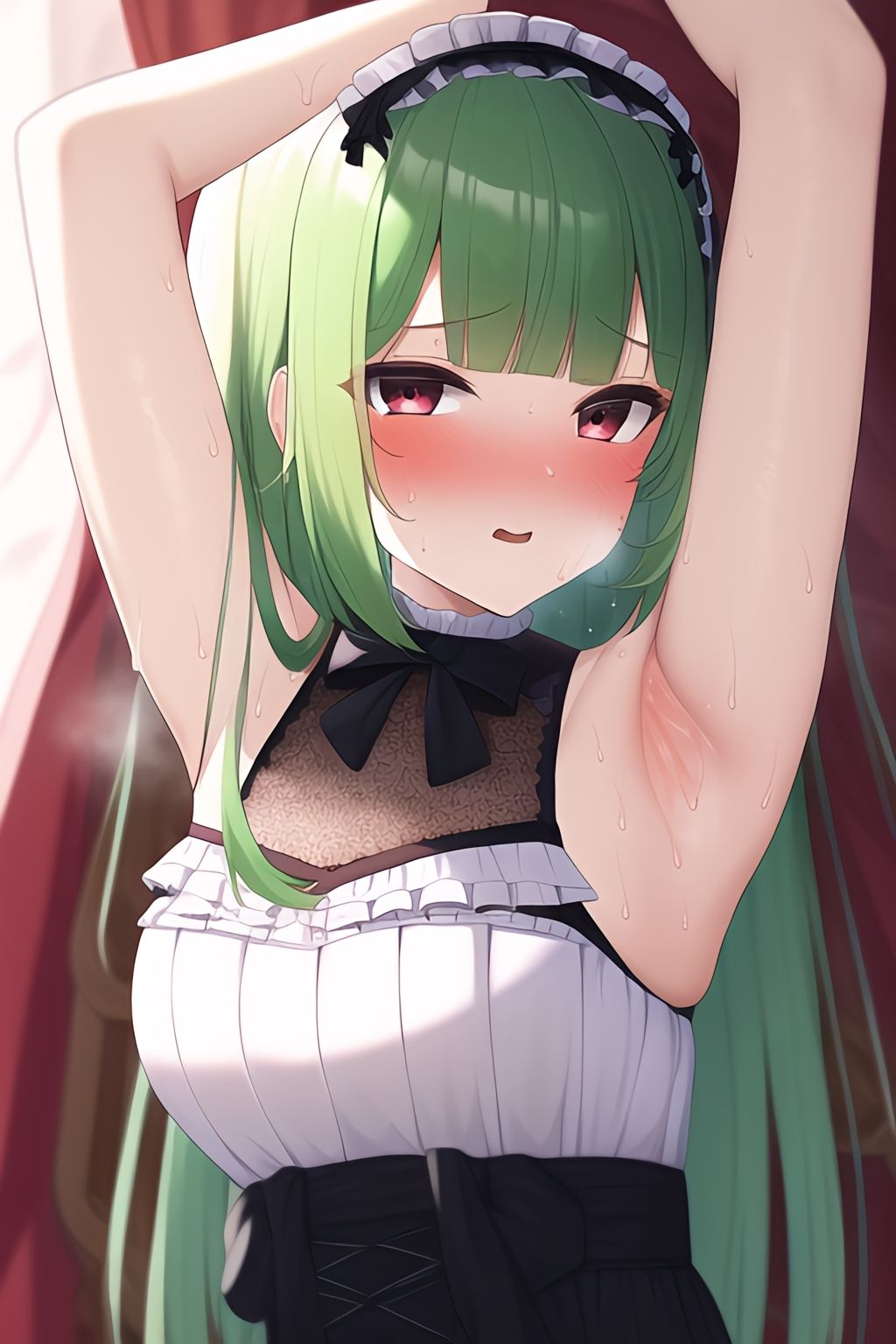 脇フェチ 緑髪特化！わきわき詰め合わせ110枚！！