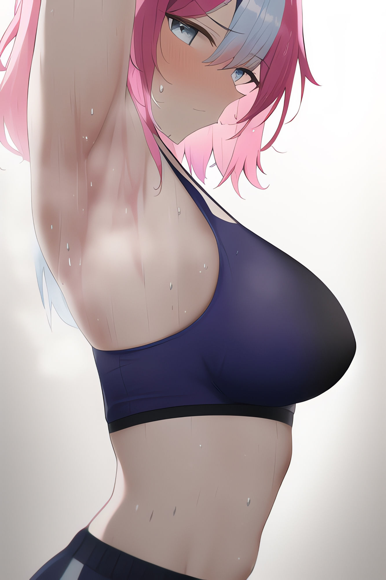 脇フェチ 青髪＋ピンク髪！！！わきわき詰め合わせ280枚！！