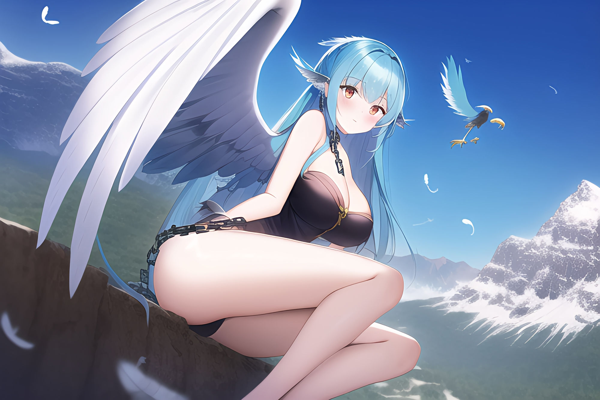 サンプル画像2:どすけべモンスター娘おっぱい図鑑(どすけべ機械絵師ニッチ君) [d_246872]