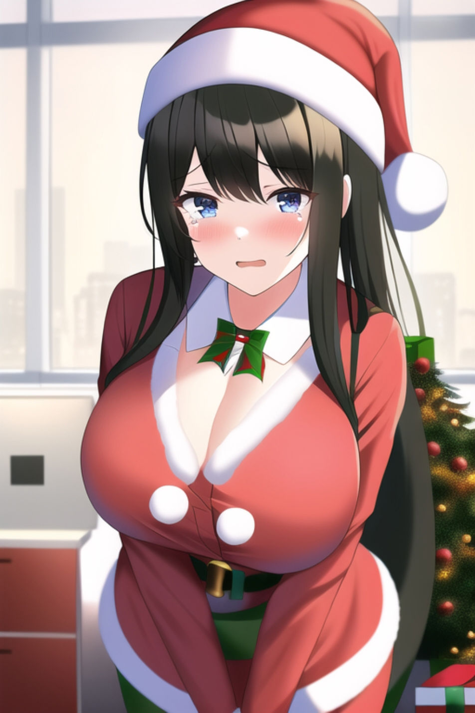 サンプル画像2:サンタ×巨乳×涙(tears) [d_247054]