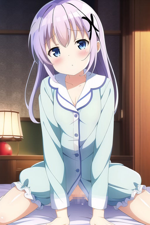 サンプル画像3:ご〇文はうさぎですか？CG集 チ〇（パジャマ） R-18あり(メンダコ) [d_247247]