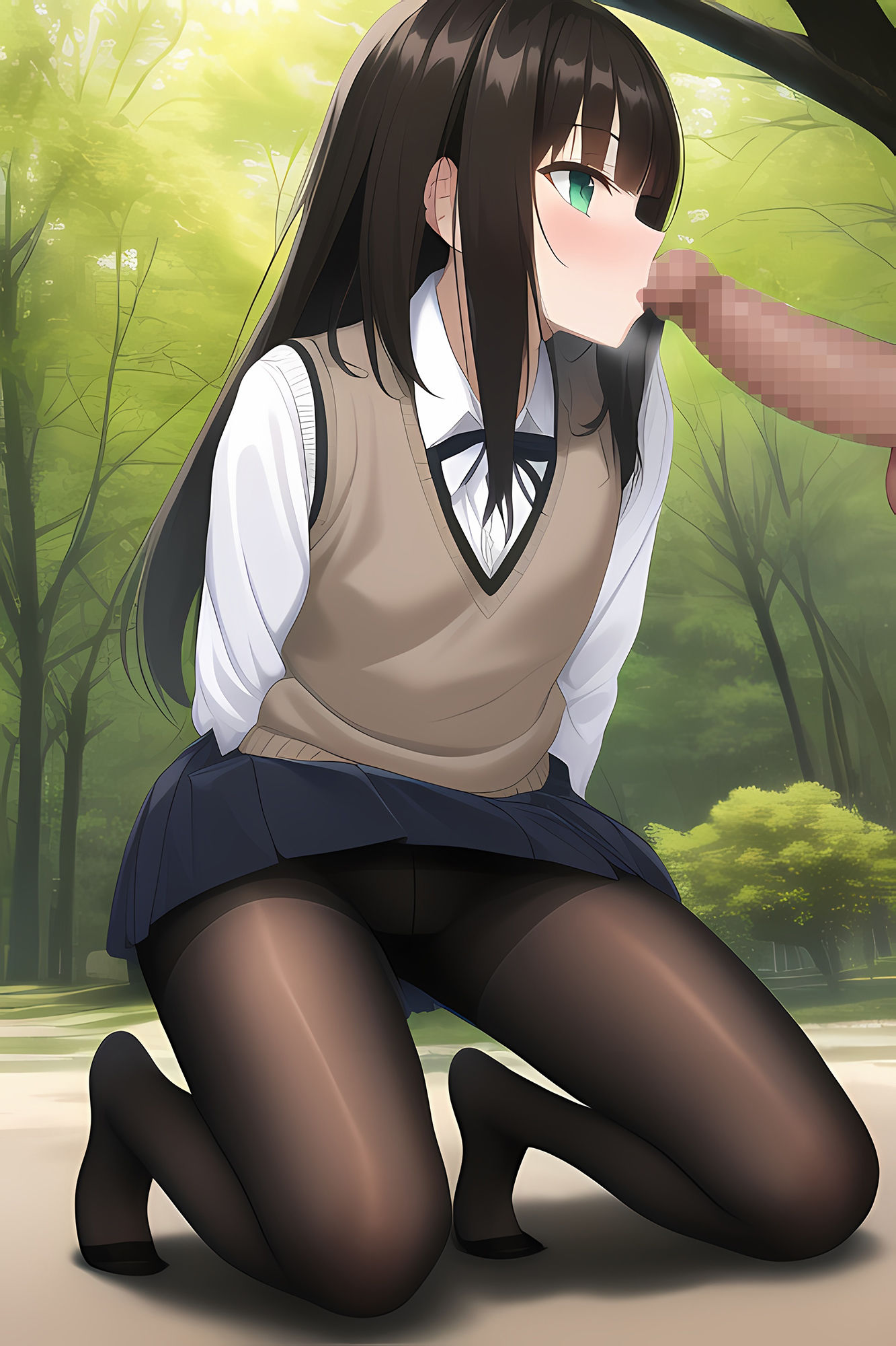 サンプル画像3:アイドルsrフェラCG集(AIで遊ぼ) [d_247388]