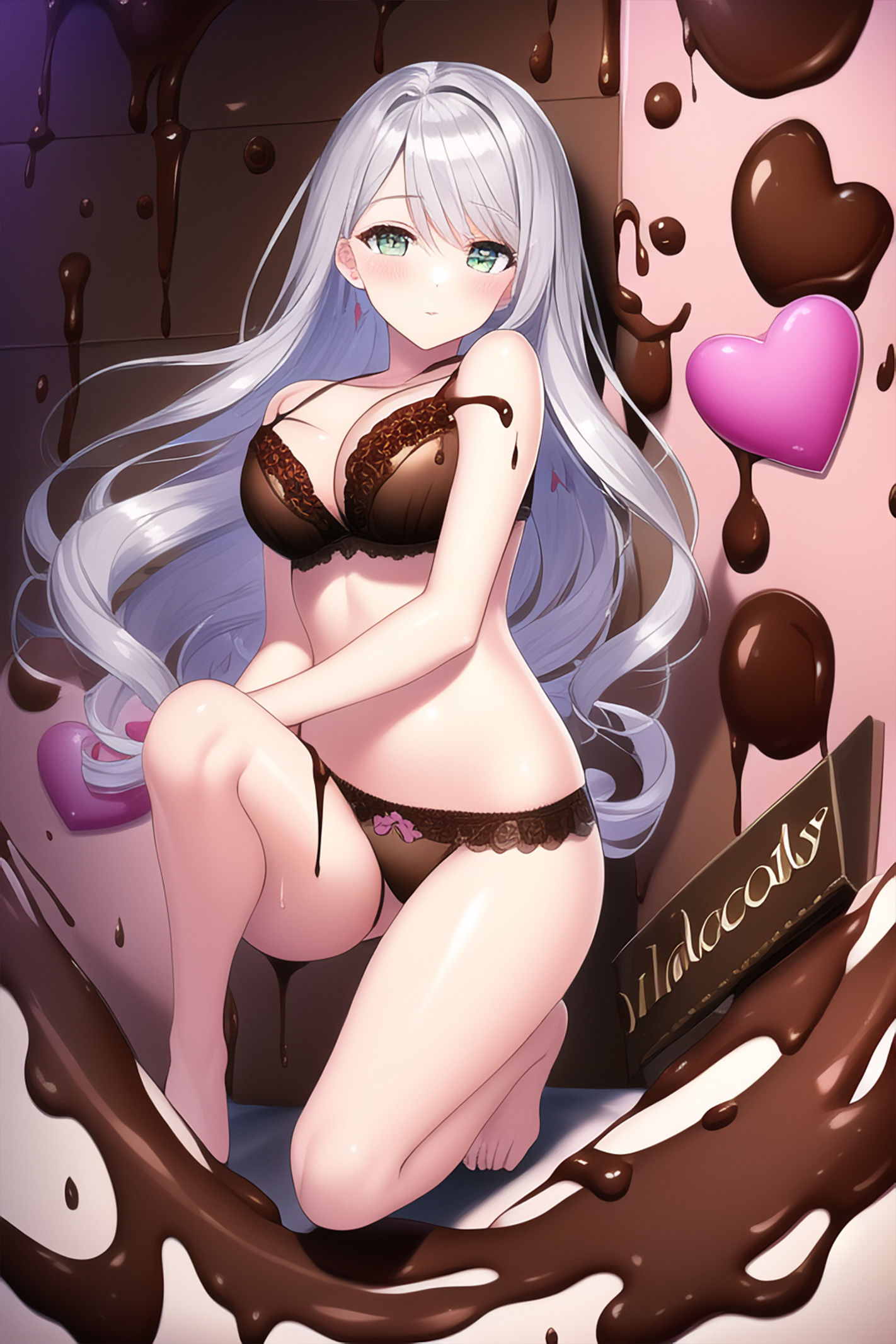 サンプル画像3:ランジェリー・ガールズ・コレクション 〜バレンタイン編〜(晩餐ニート) [d_247500]