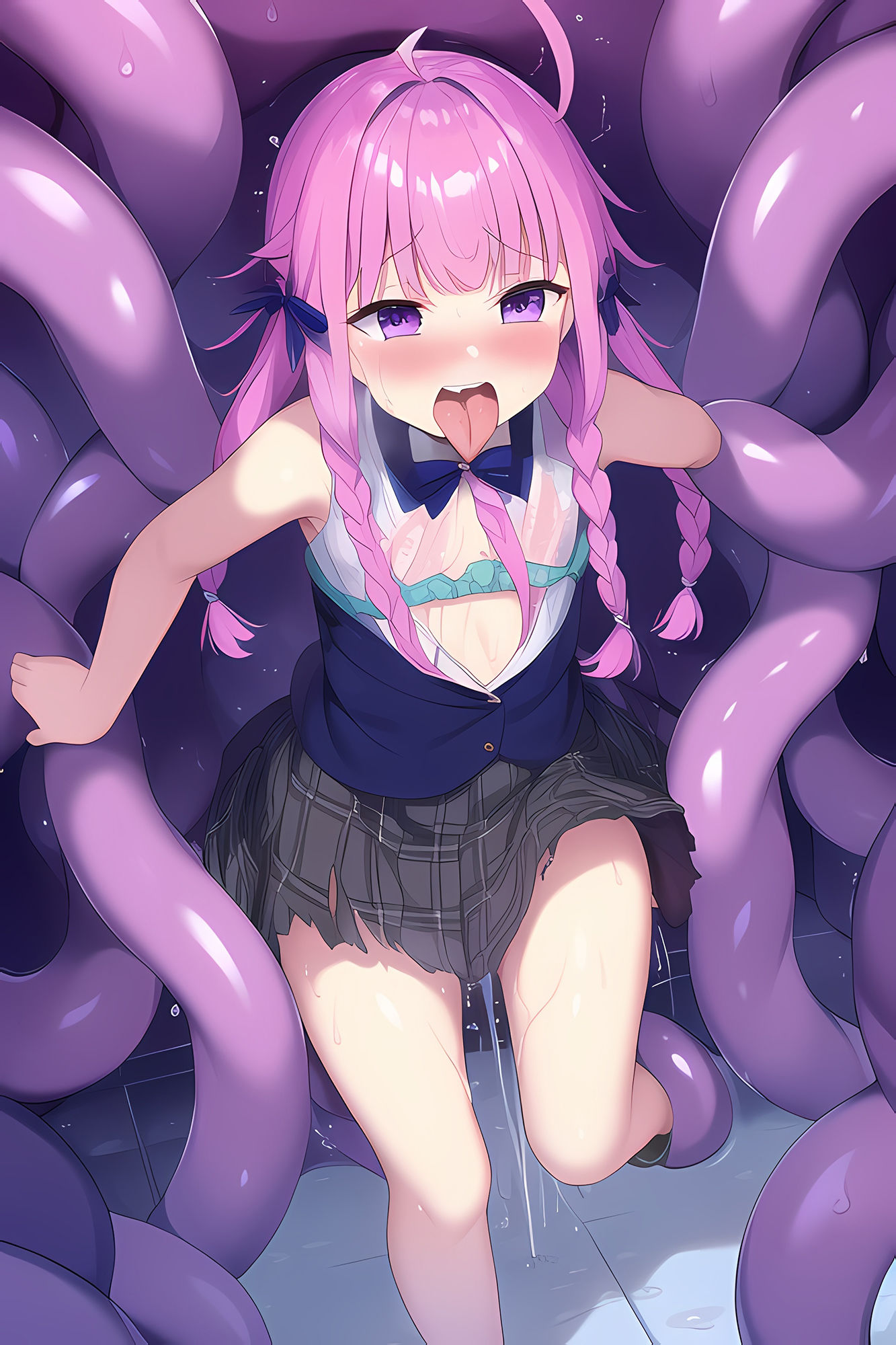 サンプル画像5:マリンメイド触手CG集(AIで遊ぼ) [d_247521]