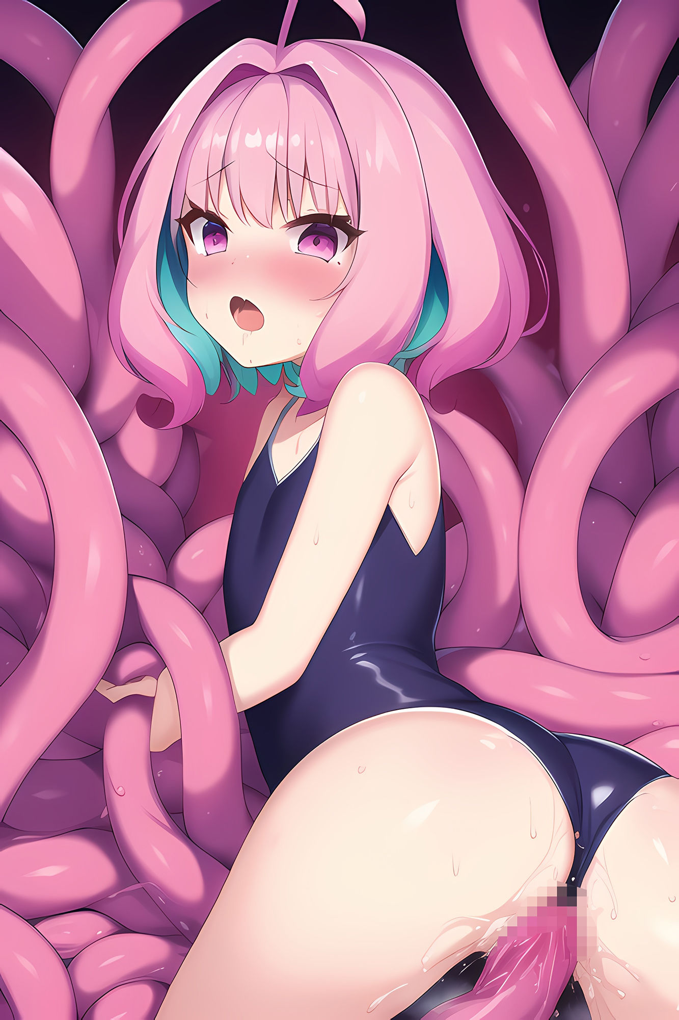 サンプル画像4:アイドルyr触手CG集(AIで遊ぼ) [d_247526]