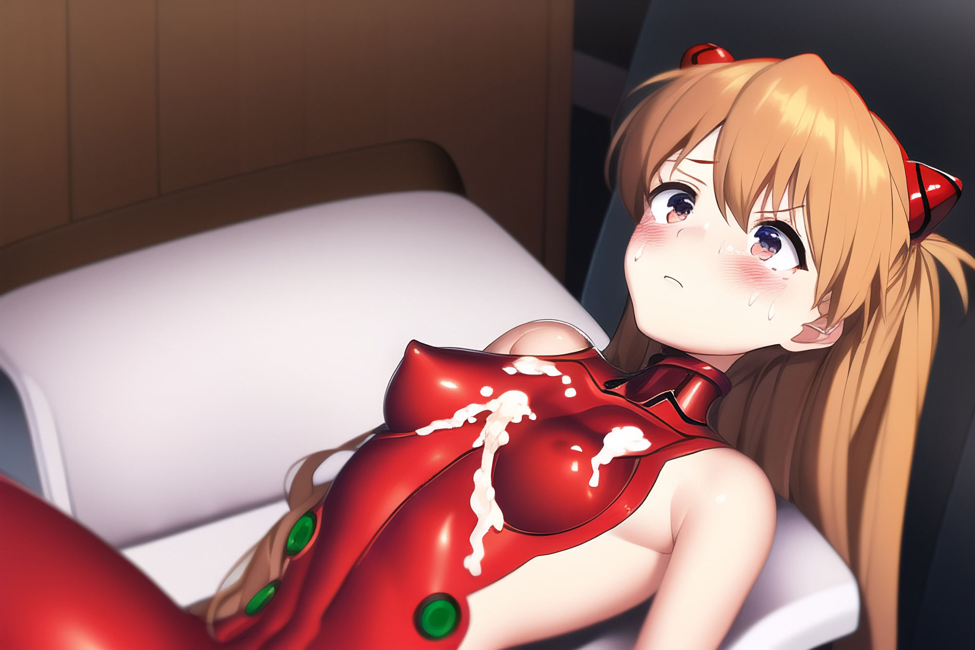 サンプル画像4:ア〇カ凌●の日々、エロいこと専用ボディスーツを着せられぶっかけられる(接続商会) [d_247542]