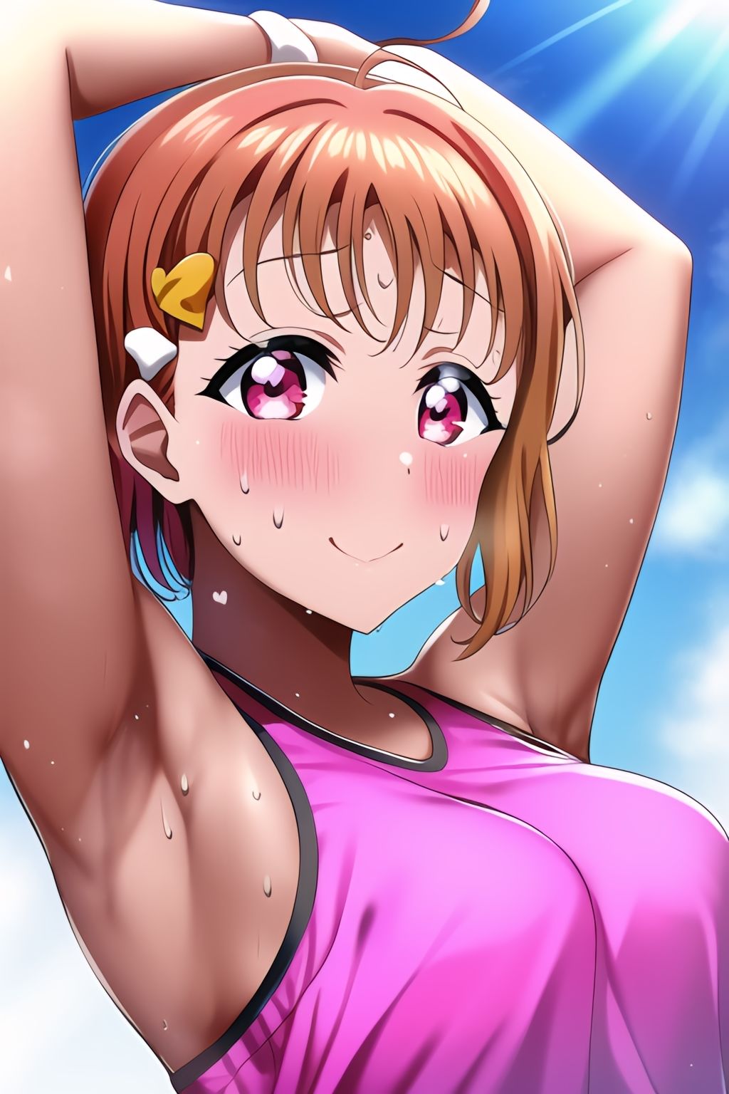 サンプル画像3:ラブラ●ブ！サンシ●イン！ちかちゃん＋脇フェチ＋褐色フェチ！わきわき詰め合わせ100枚！！(サークルビル) [d_247607]