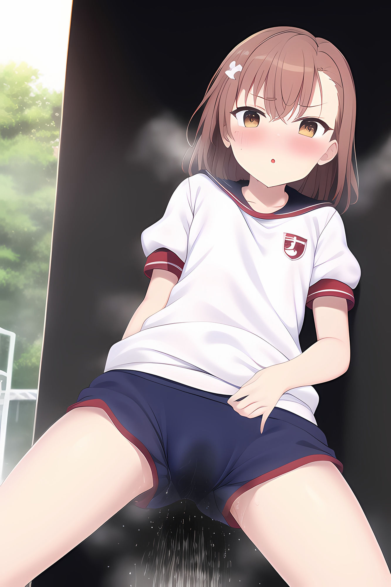 サンプル画像4:ビリビリ娘放尿CG集(AIで遊ぼ) [d_247682]