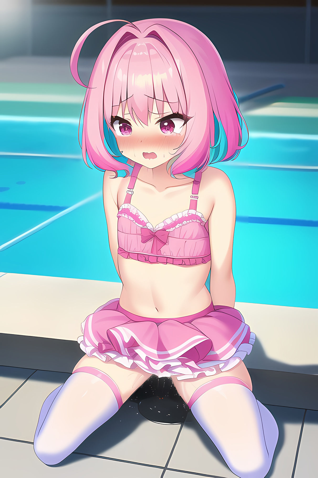 サンプル画像3:アイドルyr放尿CG集(AIで遊ぼ) [d_247683]