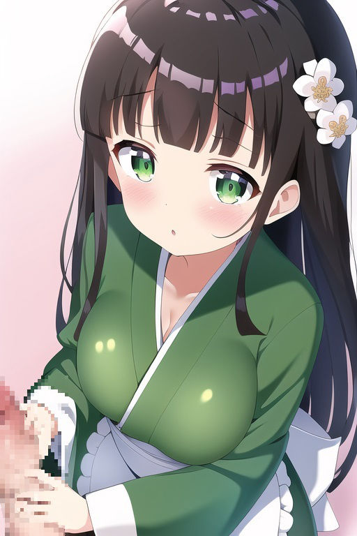 サンプル画像1:ご〇文はうさぎですか？CG集 千〇（和風メイド） R-18あり(メンダコ) [d_247795]