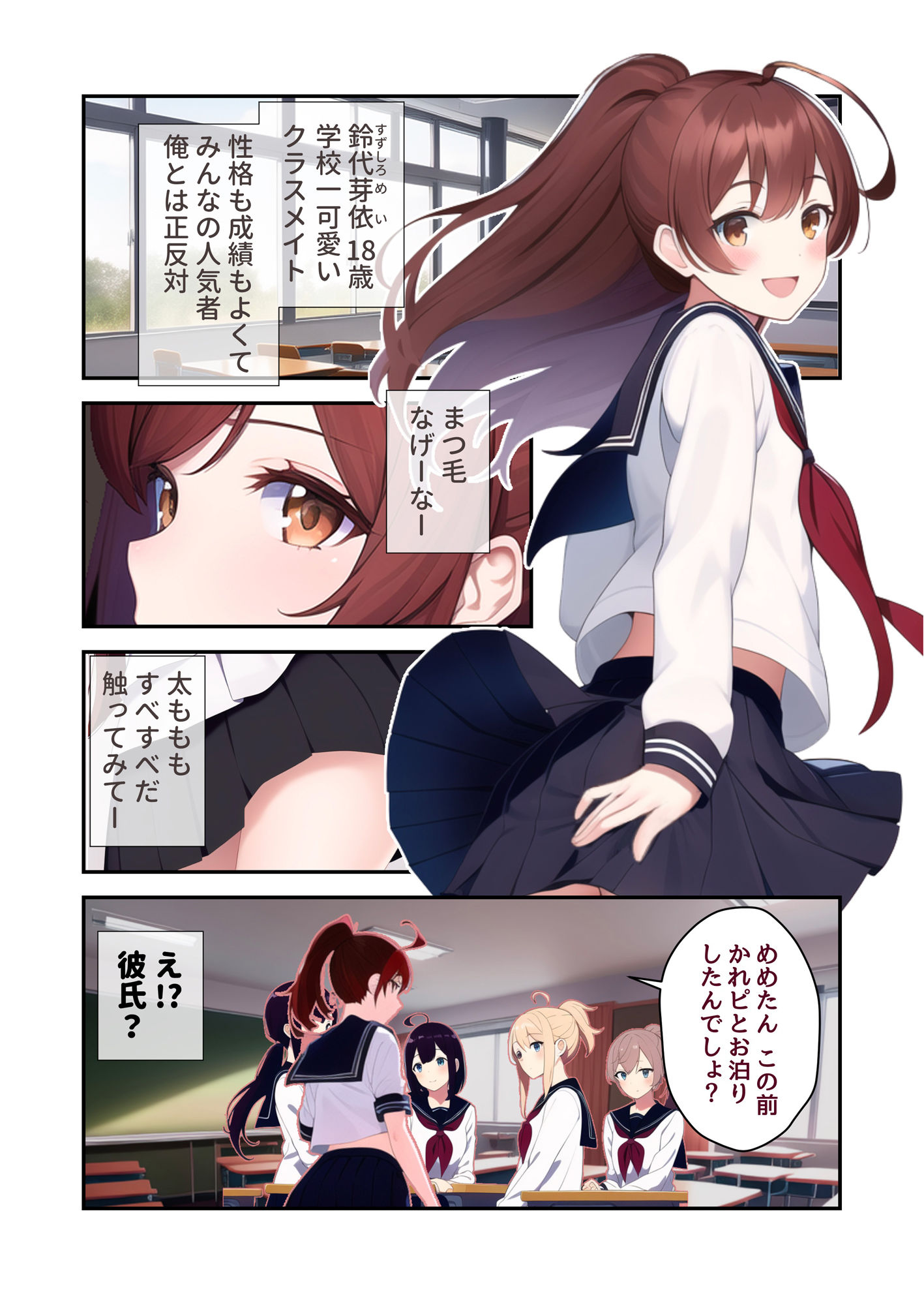 サンプル画像2:謝罪したら復讐生中だしされちゃう優等生美少女JK催●済み(CHAPPIE Games) [d_247941]