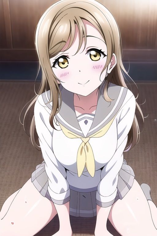 サンプル画像5:ラ○ライブ！サンシャイン！！CG集 国○田花丸（制服） R-18あり(メンダコ) [d_248041]