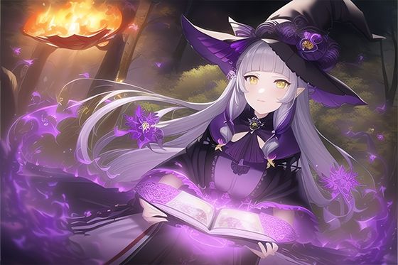 サンプル画像2:まじょっこ 全年齢向け / vol.1 百合物語 （115枚）(AngelAkiha) [d_248202]