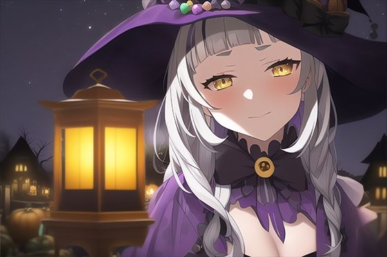 サンプル画像2:まじょっこ 全年齢向け / vol.2 魔女村のハロウィン （37枚）(AngelAkiha) [d_248210]