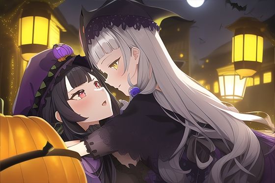 サンプル画像4:まじょっこ 全年齢向け / vol.2 魔女村のハロウィン （37枚）(AngelAkiha) [d_248210]