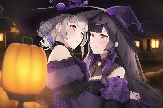 サンプル画像6:まじょっこ R-18 / vol.2 真・魔女村のハロウィン （70枚）(AngelAkiha) [d_248212]