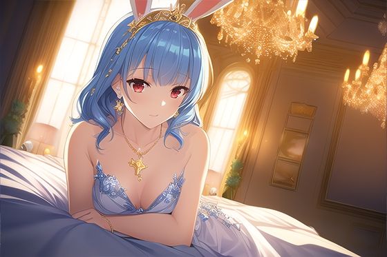 サンプル画像5:あおうさぎ 全年齢向け vol.2 / 兎姫 （150枚）(AngelAkiha) [d_248222]