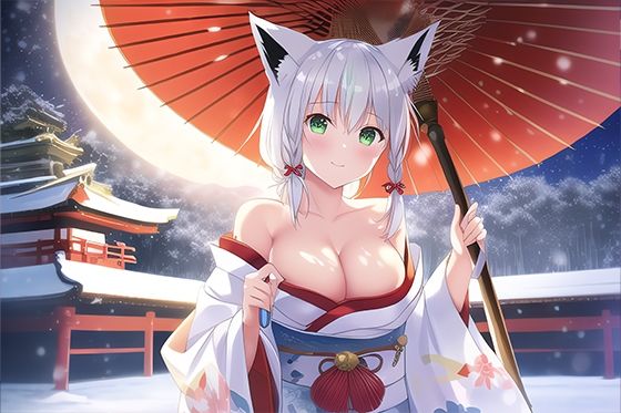 しろきつね 全年齢向け CG集 vol.3 / 白狐の巣ごもり （112枚）