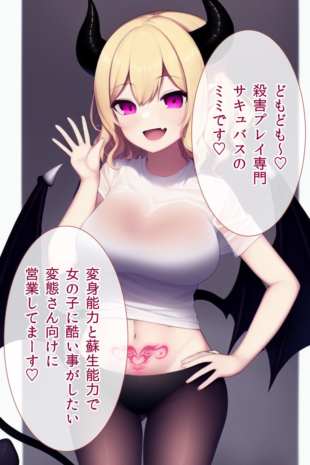 サンプル画像1:ネクロえっちサキュバス〜亡骸オナホは如何ですか？〜(ふらふらトキシン) [d_248523]