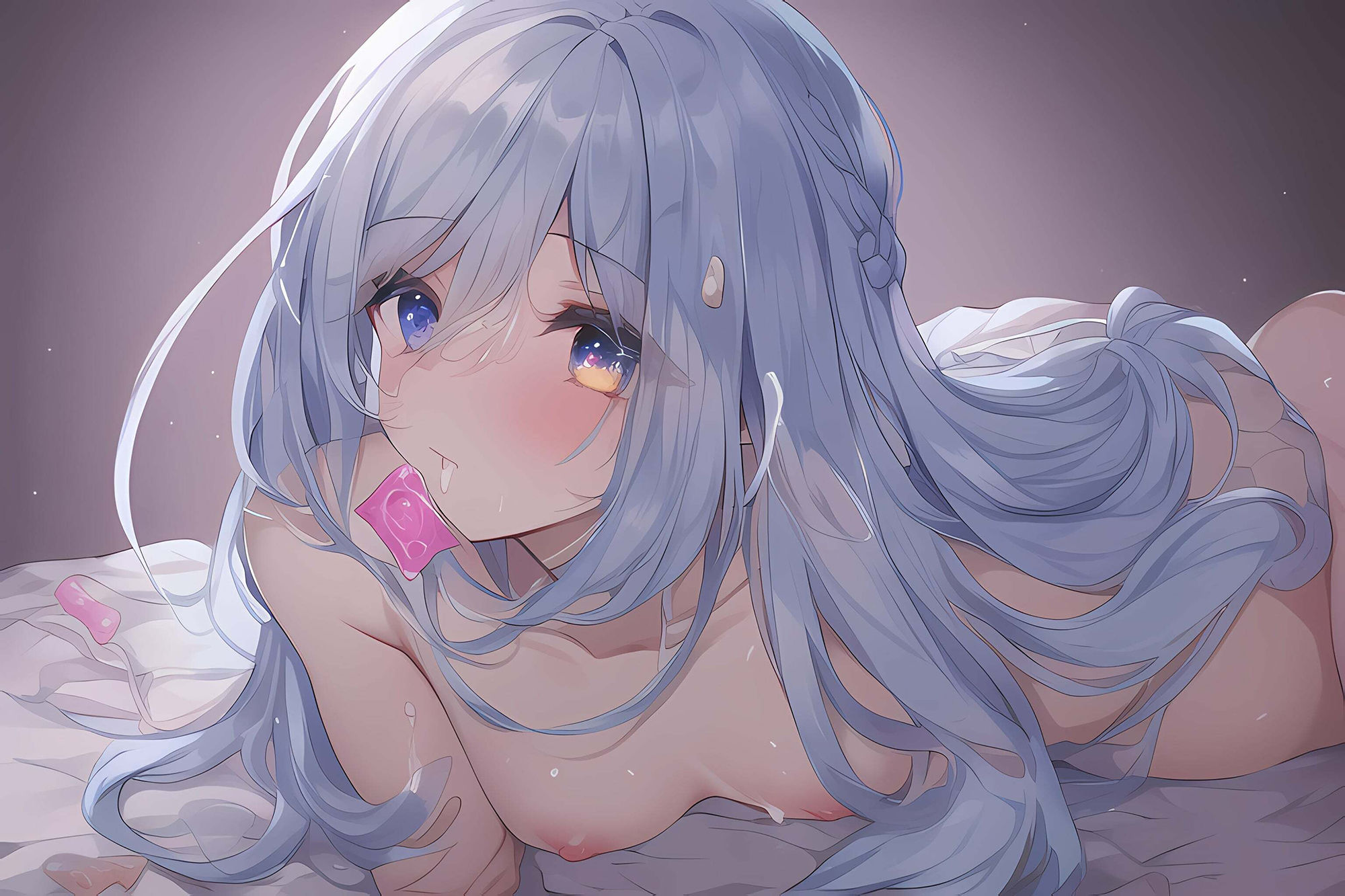 サンプル画像5:R18ゴム白濁裸画像集(あいと君と。) [d_248534]